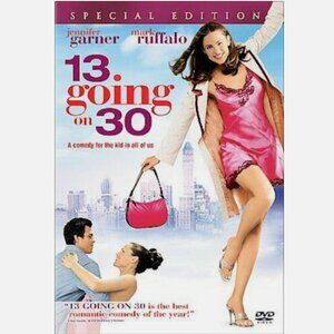 13 Going on 30 DVD 2004 Special Edition Wide Screen Jennifer Garner Mark Ruffalo